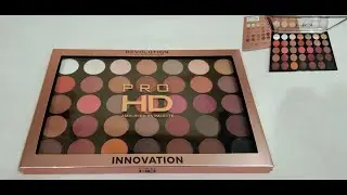 Matte Eyeshadow Palette | Makeup Revolution Eyeshadow Palette #makeup_revolution_eyeshadow_review