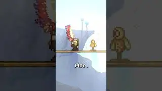 This Terraria Weapon Shreds EVERYTHING! #terraria #shorts #gaming #gamingshorts