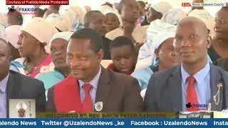 Machakos Diocese Bishop Norman King'oo's Powerful Homily During Welcoming of Bishop Kamomoe in Wote