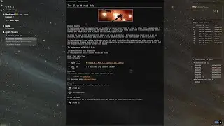 The Black Market Hub with an Apocalypse - EVE online Security Mission Level 3