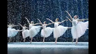 The Nutcracker | Snow Scene On Stage