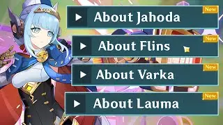 Ineffa - All EN Voicelines | Genshin Impact 5.8