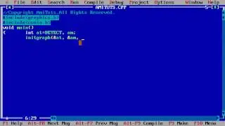 How To Make A Circle On Turbo C++  EASY!!!