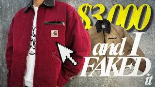 This is How I FAKED The $3,000 Carhartt Detroit Jacket