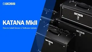 Как установить обновление программного обеспечения Katana MkII версии 2 | BOSS