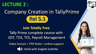 How to Create Company in Tally Prime Step-by-Step by Faiz sir