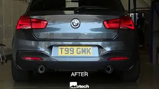Remus Exhaust  M140 before and after