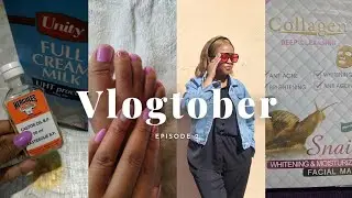 VLOGTOBER EP 2: Homebody | Laundry |Selfcare| Gut cleaning.