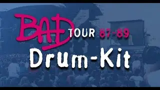 Michael Jackson | Bad Tour 1987-1989 Drum-Kit (Sample Pack)