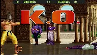 Kof 98 | Replay Match : Morgangtz Vs Bradockgs | Arcade high level gameplay :FT-5