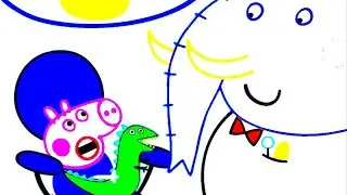 The Dentist Check George Teeth 🐷😬🐘- Peppa Pig ( Sponsored by: Sparta Pitch Effects )