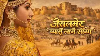 जैसलमेर प्यारा 💛 जहां इतिहास सांस लेता है@Mukesh_Katariya_Desi_Vibes 