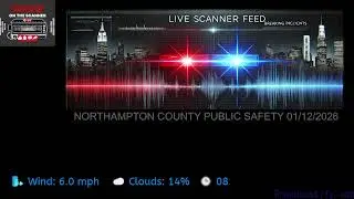 🔴 LIVE (01/12/26) Public Safety Scanner