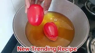 tomato bonda | chatpata tomato chaat | tomato chaat | street style tomato bonda recipe | street food