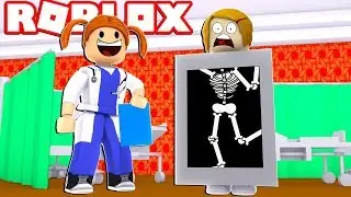 Molly And Daisy Go To Roblox Hospital!