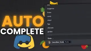 AUTOCOMPLETE - CRIANDO COMANDOS DINÂMICOS EM BOTS DE DISCORD | DISCORD.PY