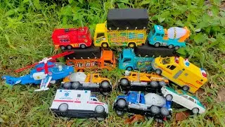 Mainan Ekskavator, Truk Molen, Forklift, Bus Telolet, Ambulance, Mobil Polisi, Truk Oleng, Anomali