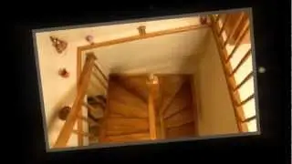 Ahşap Merdiven U D&ouml;n&uuml;şl&uuml; Merdivenler Rıhtı A&ccedil;ık Merdiven U Turn Wooden Stairs Open Berths
