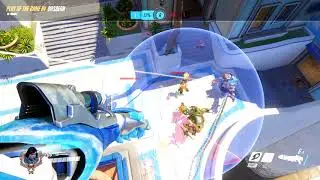 Overwatch Concussive blast turns into team kill