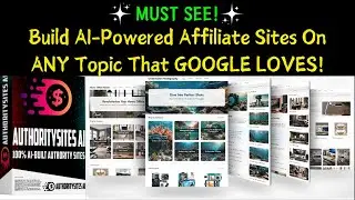 How to Create Profitable Authority Sites Fast with AuthoritySites AI | Review + BONUSES
