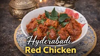 Hyderabadi Red Chicken 🔥 | Spicy, Juicy & Full of Nizami Flavour | #cooking #recipe #chickenrecipe