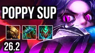 POPPY & Varus vs BLITZCRANK & Kai'Sa (SUP) | EUW Master | 26.2