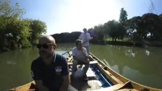 Padova, in barca sul Piovego: video 360
