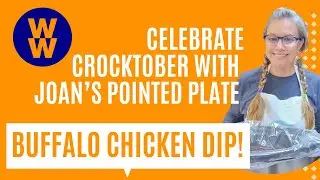 BUFFALO CHICKEN DIP! Crocktober with Joan's Pointed Plate