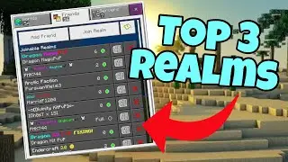JOIN MY TOP 3 FREE BEST MINECRAFT REALMS *1.19* 2022! (PS4, XBOX, PC, MCPE) [CODE IN VIDEO]