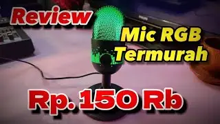 Review of the Cheapest RGB USB Microphone 2023. What is the Quality of the Headset Monitor?