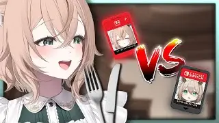 Nimi compares the taste of Switch 1 & 2 cartridges【Nimi Nightmare】
