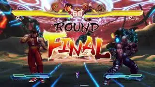 Street Fighter X Tekken - Guy/Cody vs Raven/Brian - FT3