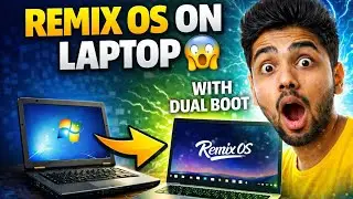 Windows Ke Sath Remix OS 🔥 | Dual Boot on Old Laptop 💻 in 2gb ram no needed graphics card 