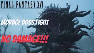 Final Fantasy XVI - Morbol Boss Fight - NO DAMAGE!!!