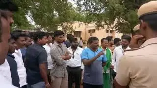 Police public fight