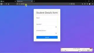 Simple Django Form example (part1)
