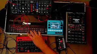 CHILLWAVE JAM - BEHRINGER MODEL D+BEHRINGER SPICE+ KORG NTS-1+1010 MUSIC BLUEBOX+ KORG SQ64