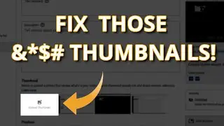 YouTube Studio Thumbnail saving bug fix for 2021
