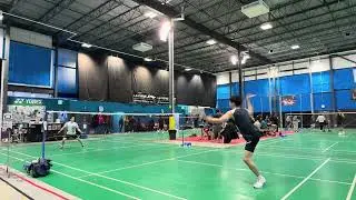 11/30/2025 Battledore Tournament Round 16 - Leon Wang