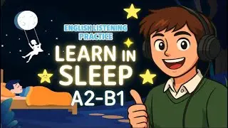 Learn English While You Sleep | Gentle English Listening Practice for Fluency (A2&ndash;B1 Podcast)