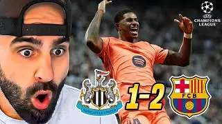 ФК «Барселона» ОГРОМНАЯ ПОБЕДА над «Ньюкаслом» 2:1 | МАРКУС РЭШФОРД ВАУ...