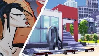 Sims 4 | House Building | Museum of Modern Art