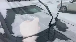 STOP your windshield wipers from freezing in the winter