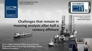 Challenges that remain in mooring analysis after half a century offshore