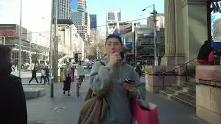 Walking Bourke Street, Melbourne 🇦🇺 | Full City Walk from Russell to Spencer