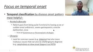 Virtual Resident Education Lecture Series: Autonomic Disorders - American Academy of Neurology