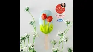 Pretty Tulip Cakesicle Tutorial
