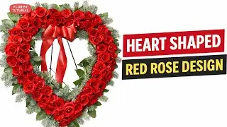 Open Heart Red Rose Arrangement | A Timeless Floral Design for Meaningful Moments