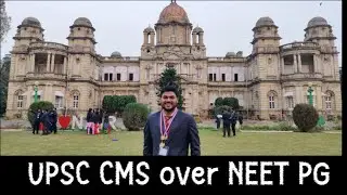 Why to chose UPSC CMS over NEET PG? #UPSC_CMSE motivation!