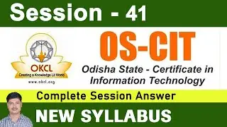 OS-CIT Session 41 (New Syllabus) #microiteducation